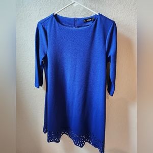 Shein blue dress